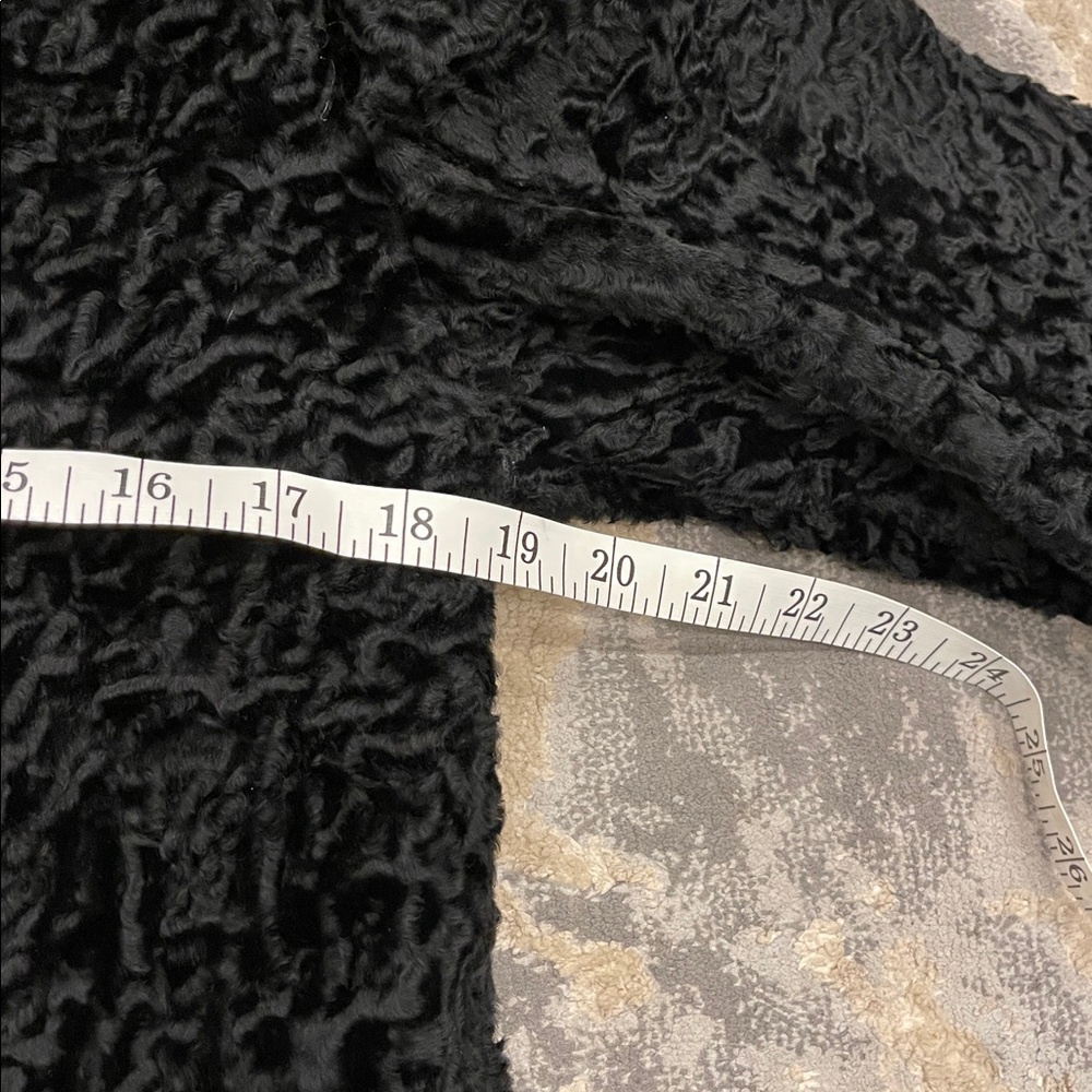Vintage Famous Barr Fur, Lamb with Mink Collar and and Cuffs Size 6 - Picture 13 of 15